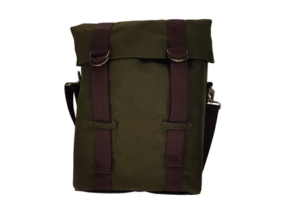 For Royal Enfield Hunter 350 Olive Green Military Pannier Bags & Mounting