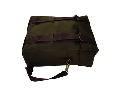 For Royal Enfield Hunter 350 Olive Green Military Pannier Bags & Mounting