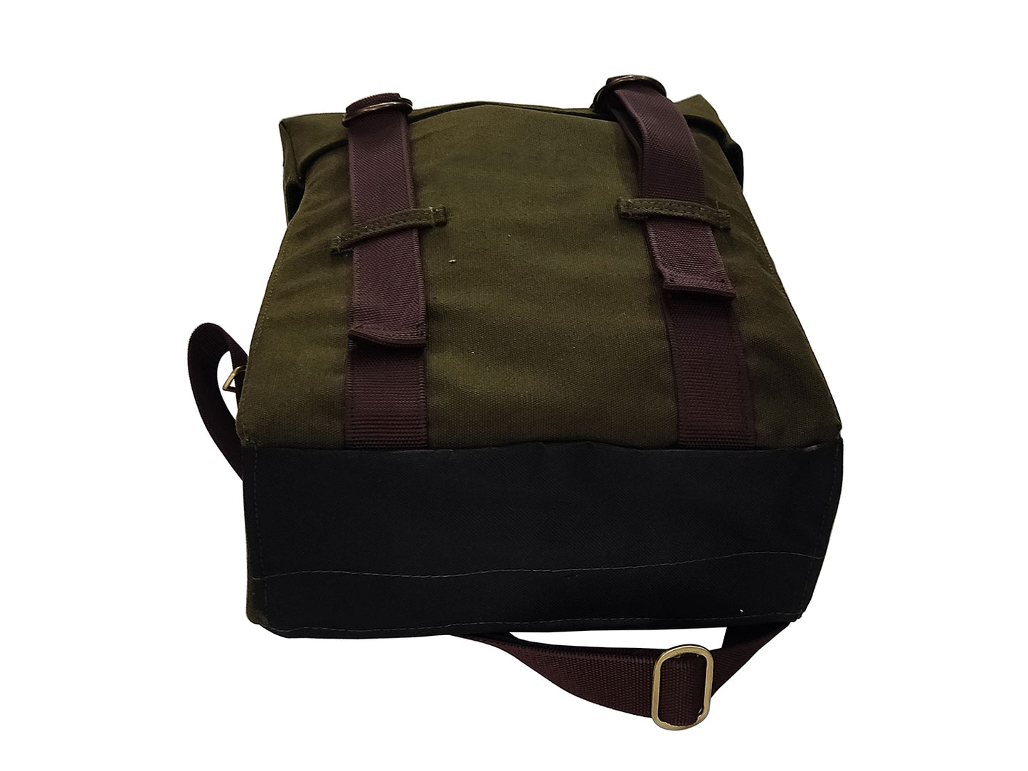 For Royal Enfield Hunter 350 Olive Green Military Pannier Bags & Mounting