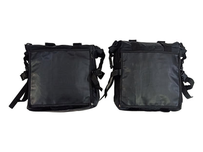For Royal Enfield Hunter 350 Canvas Pannier Bags & Mounting D13