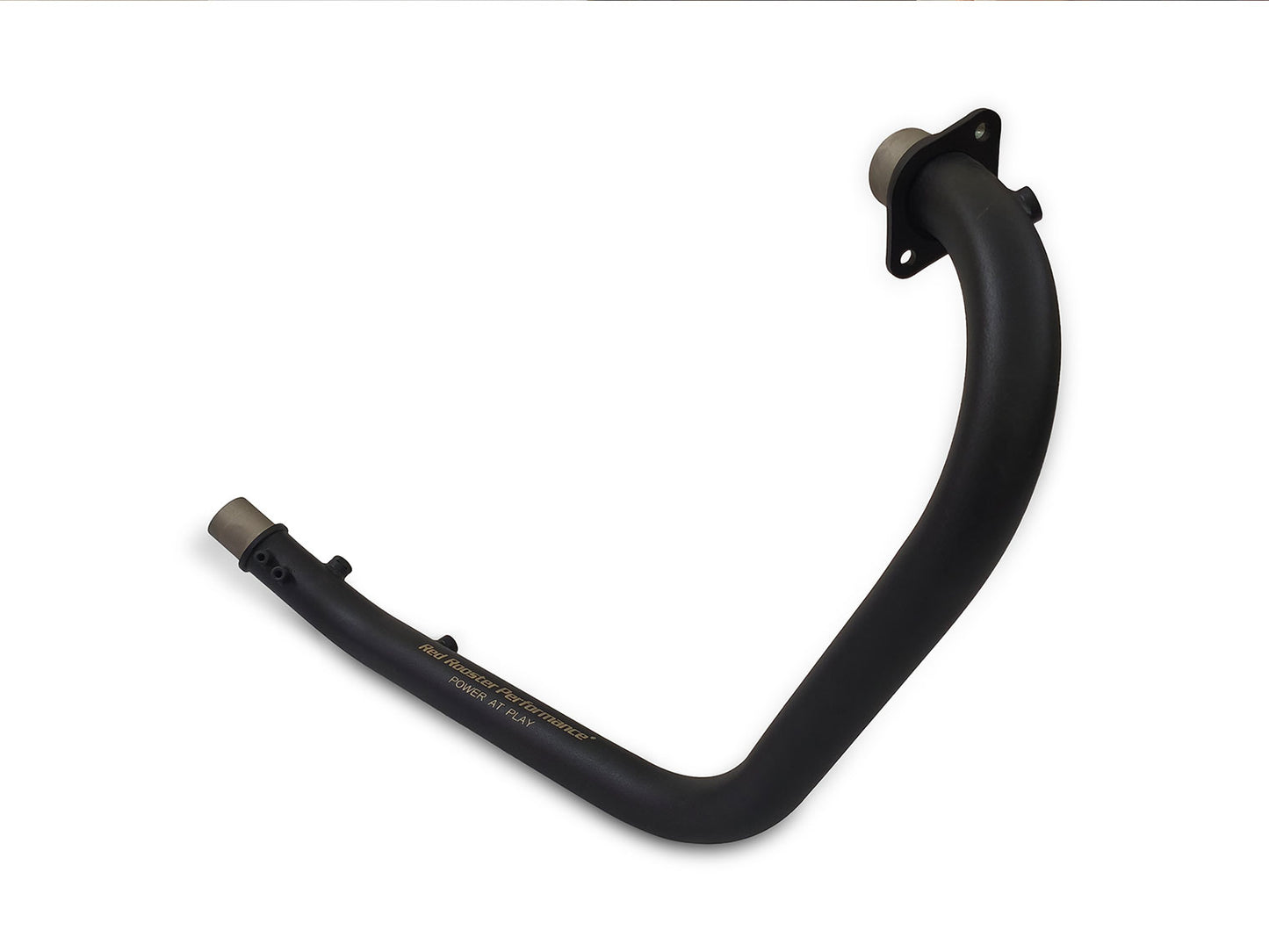 For Royal Enfield Hunter 350 Red Rooster Header Pipe Bend Pipe Black