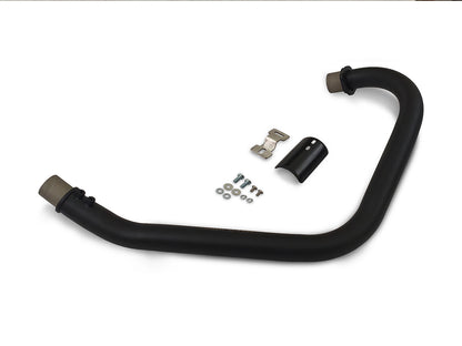 For Royal Enfield Hunter 350 Red Rooster Header Pipe Bend Pipe Black