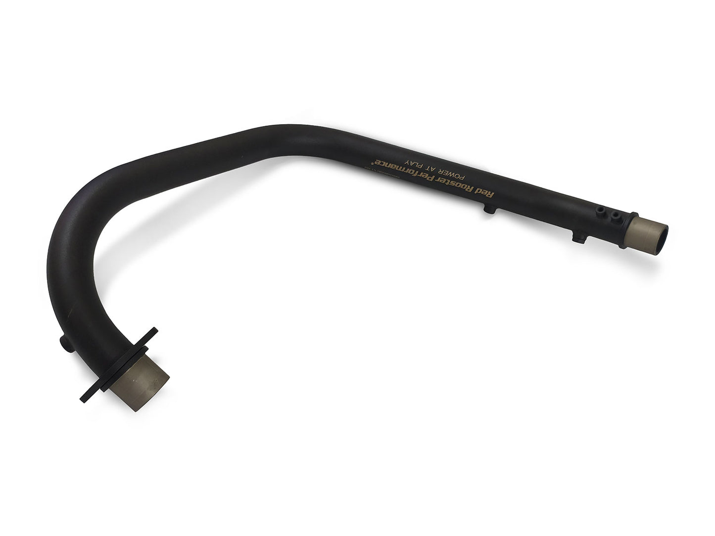 For Royal Enfield Hunter 350 Red Rooster Header Pipe Bend Pipe Black