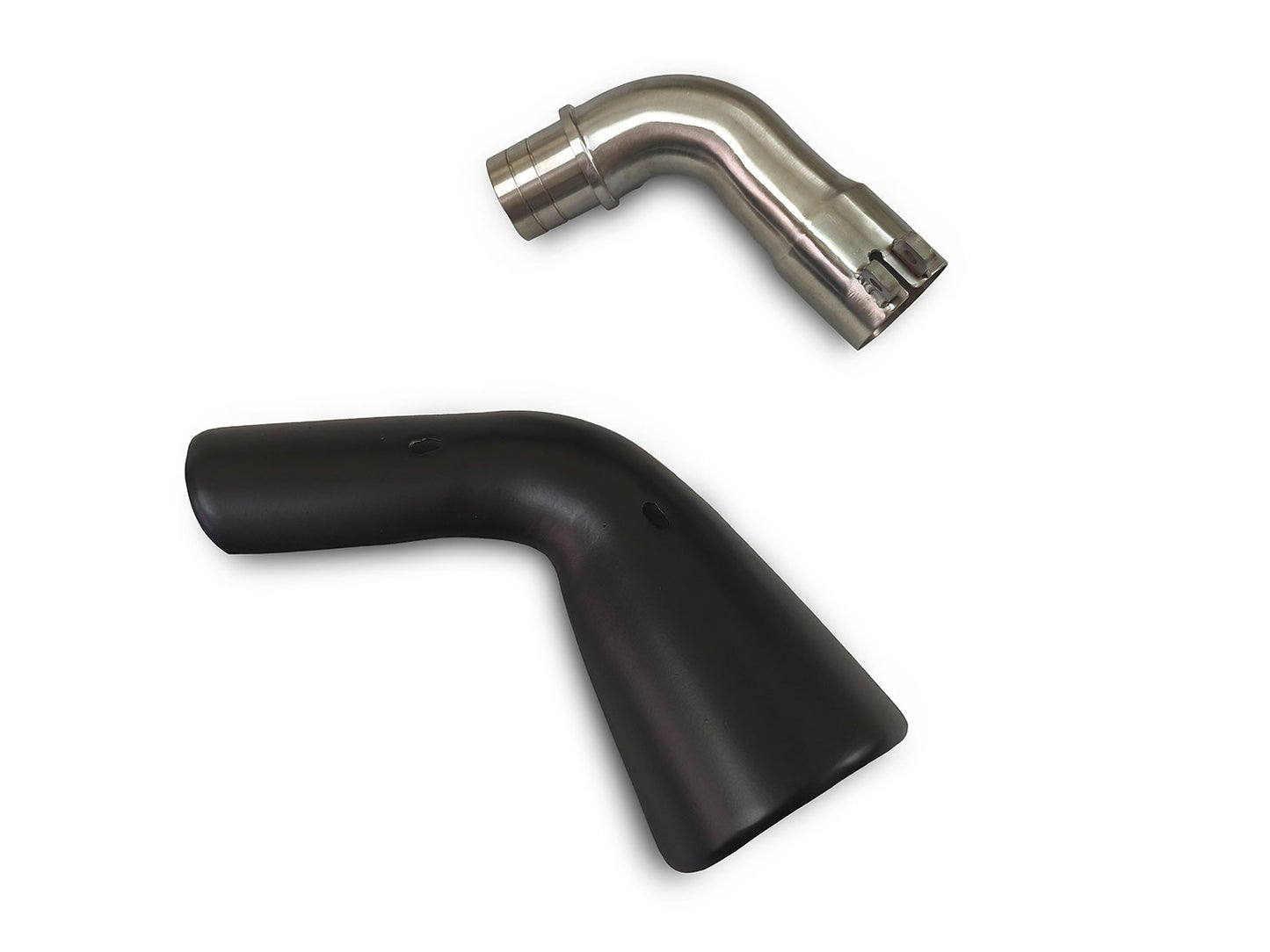 For Harley Davidson 440 Silver Stallion Stainless Steel Exhaust Silencer Black