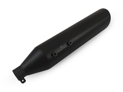 For Harley Davidson 440X Silver Stallion Stainless Steel Exhaust Silencer Black