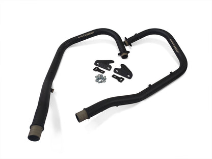 For Royal Enfield Shotgun 650 Silver Stallion Header Pipe Bend Pipe Black