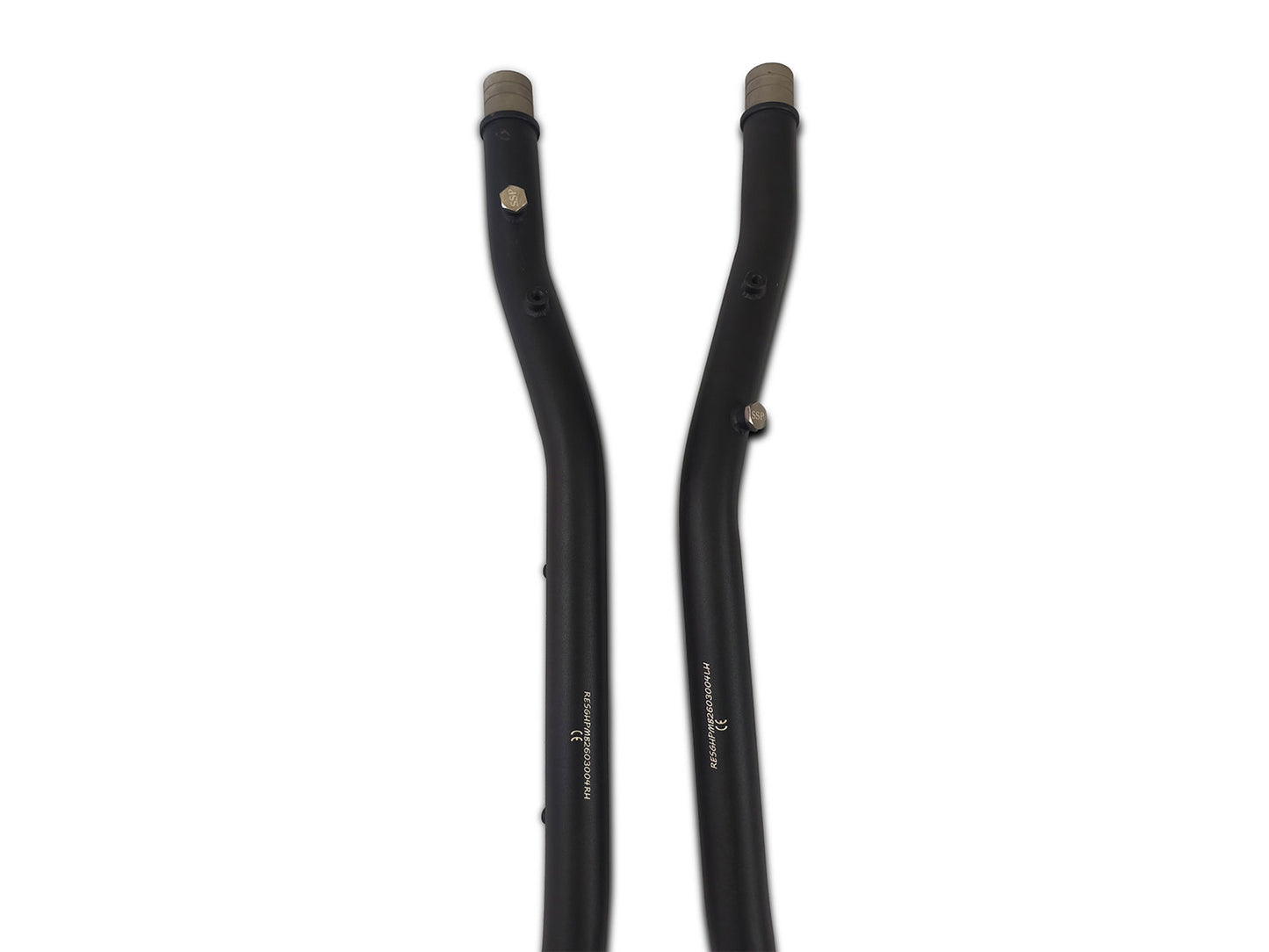 For Royal Enfield Shotgun 650 Silver Stallion Header Pipe Bend Pipe Black