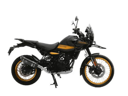 For Royal Enfield Himalayan 450 Red Rooster Vertex Pro Exhaust Silencer Black