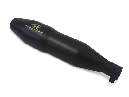 For Royal Enfield Himalayan 450 Red Rooster Orion Exhaust Silencer Black
