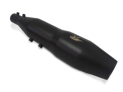 For Royal Enfield Himalayan 450 Red Rooster Orion Exhaust Silencer Black