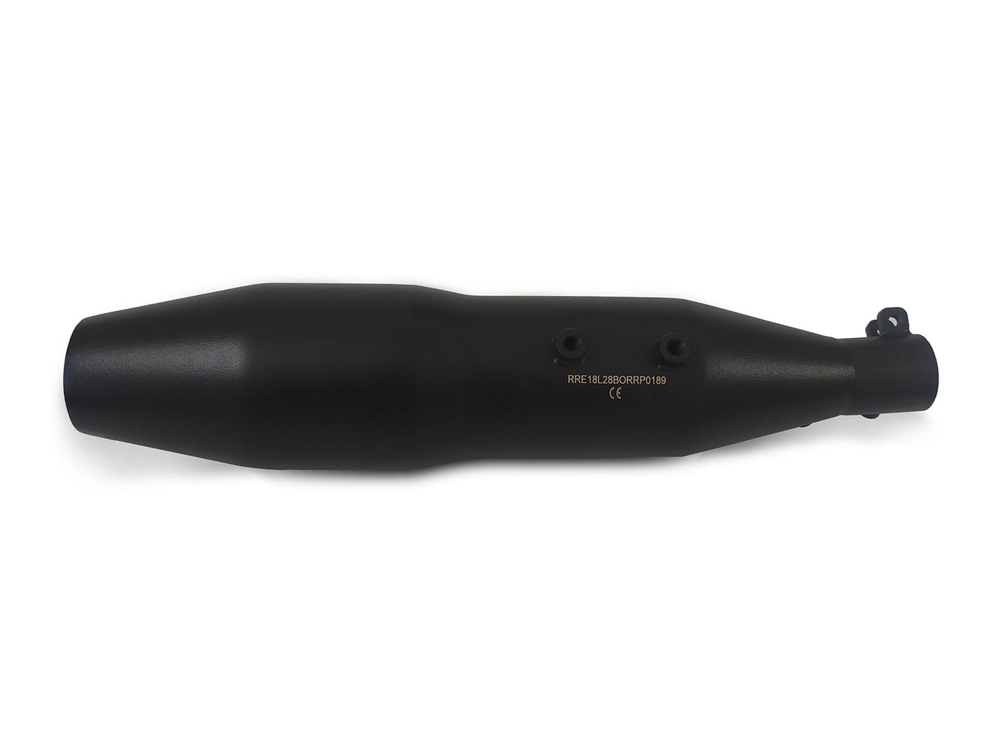 For Royal Enfield Himalayan 450 Red Rooster Orion Exhaust Silencer Black