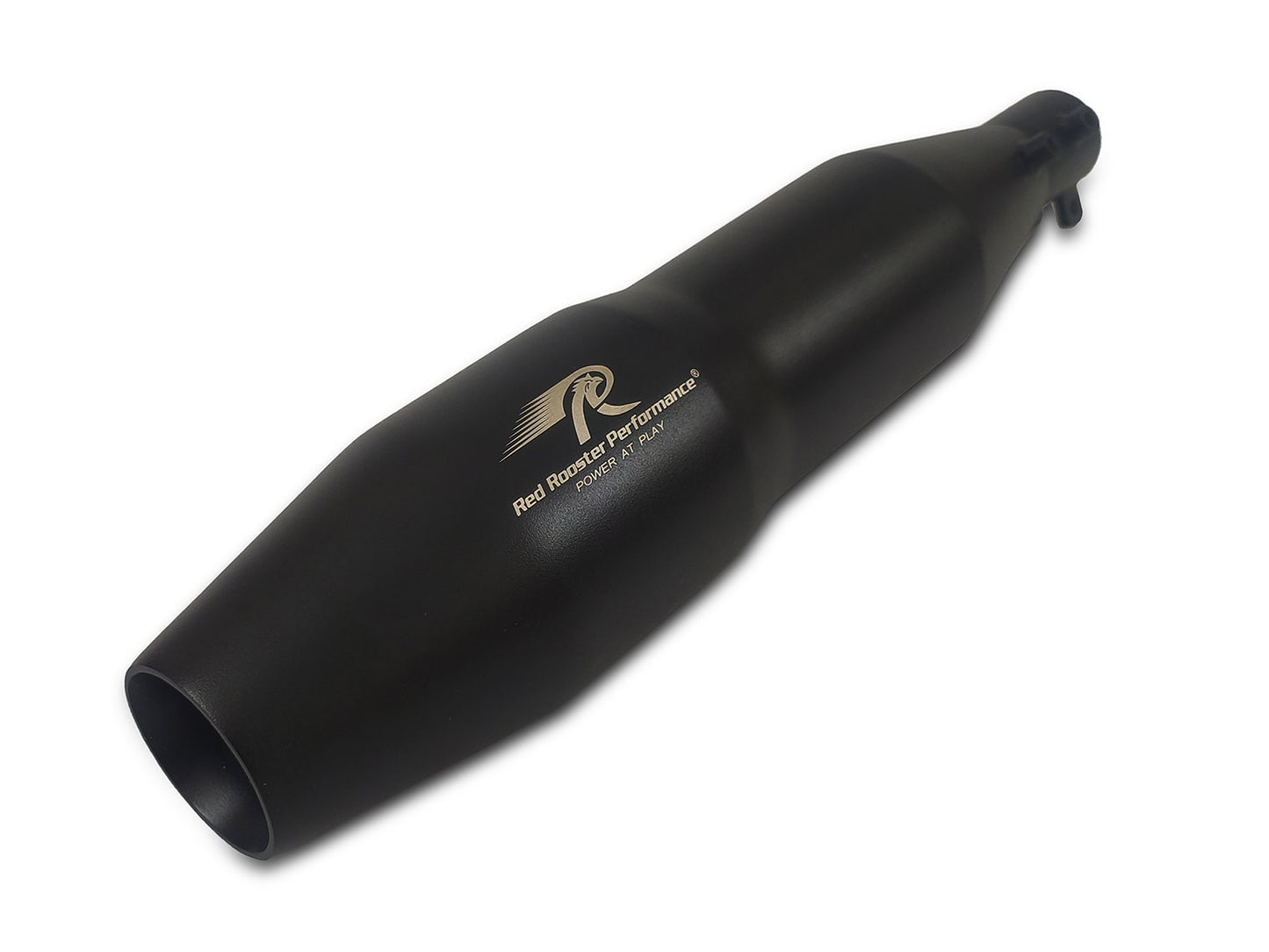For Royal Enfield Guerrilla 450 Red Rooster Orion Exhaust Silencer Black