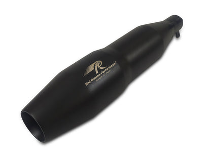 For Royal Enfield Guerrilla 450 Red Rooster Orion Exhaust Silencer Black
