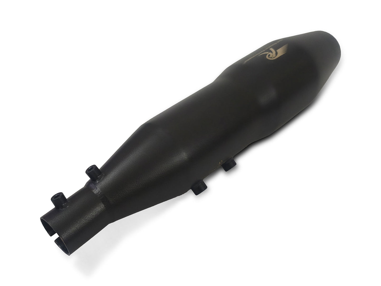 For Royal Enfield Guerrilla 450 Red Rooster Orion Exhaust Silencer Black
