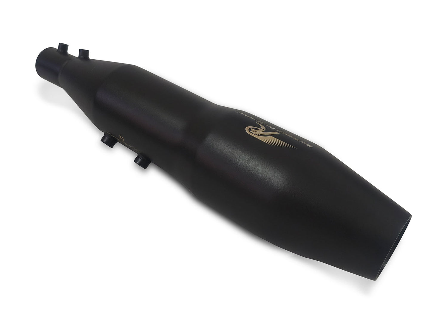 For Royal Enfield Guerrilla 450 Red Rooster Orion Exhaust Silencer Black