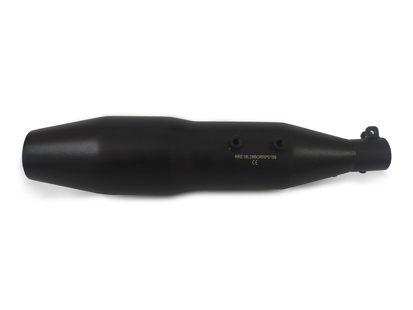 For Royal Enfield Guerrilla 450 Red Rooster Orion Exhaust Silencer Black