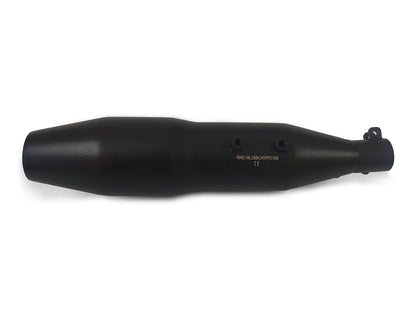 For Royal Enfield Guerrilla 450 Red Rooster Orion Exhaust Silencer Black