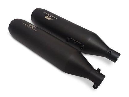 For Royal Enfield Shotgun 650 Red Rooster Astral Exhaust Silencer Black