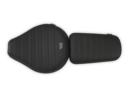 Genuine Royal Enfield Classic 650 Signature Front & Rear Seat Black