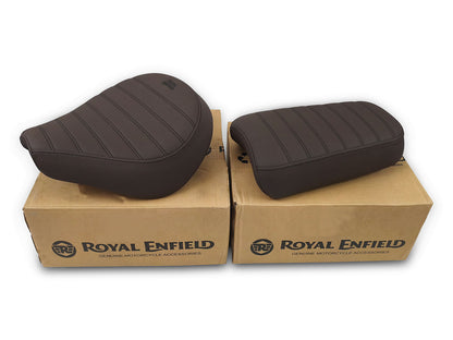 Genuine Royal Enfield Classic 650 Signature Front & Rear Seat Brown