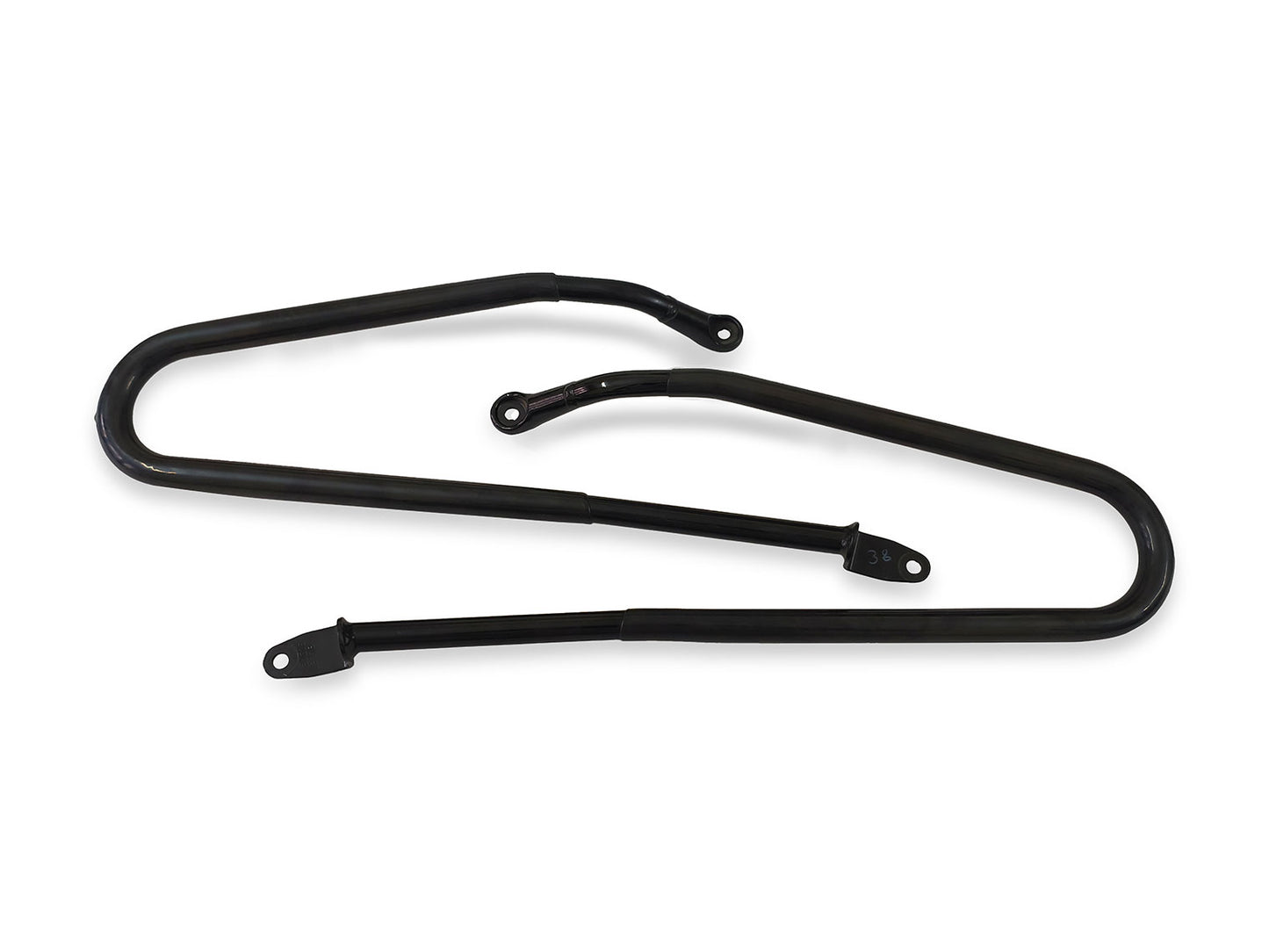 Genuine Royal Enfield Hunter 350 Soft Pannier Rails Black