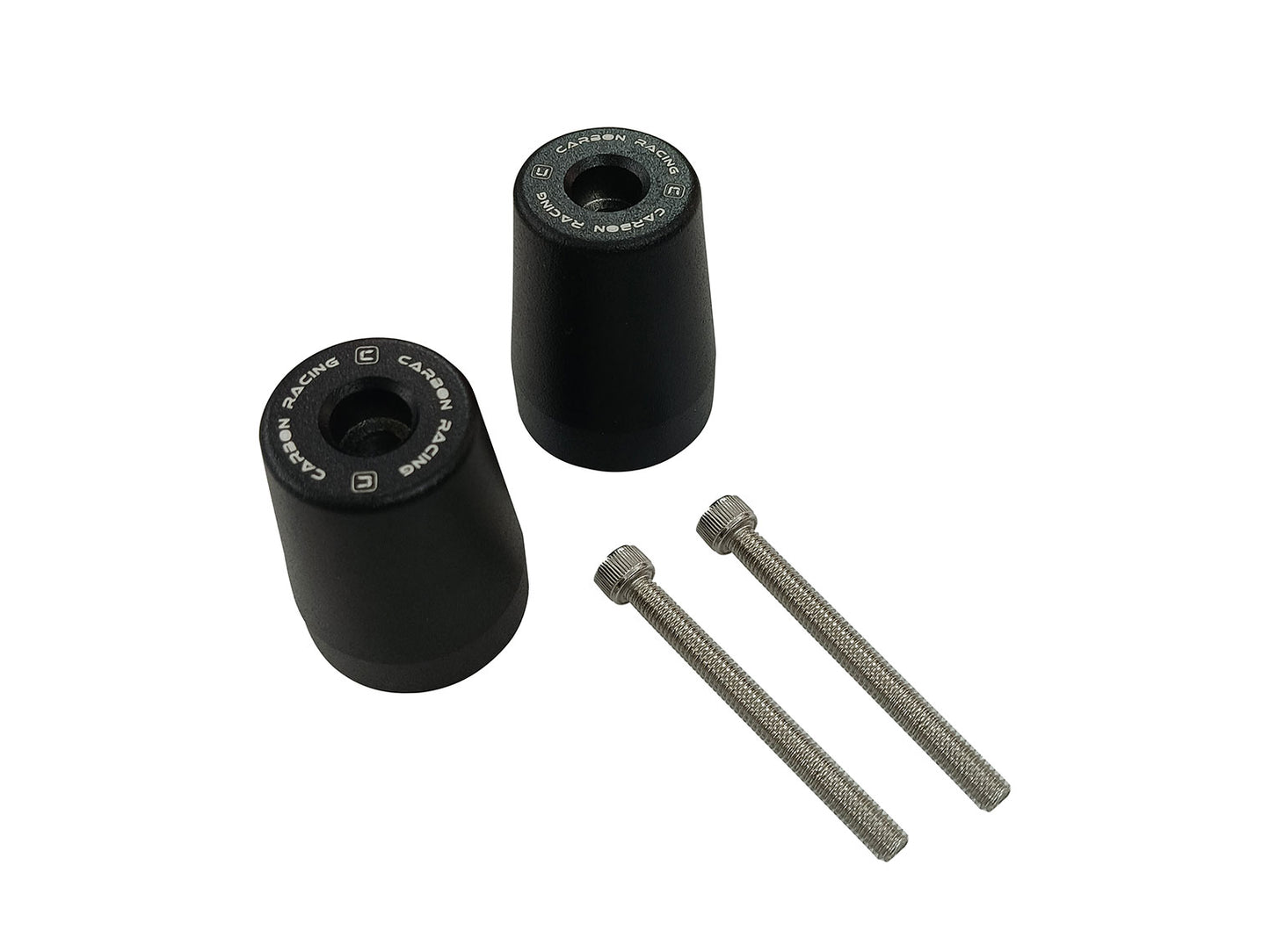 For Royal Enfield Guerrilla 450 Aluminium Bar End Sliders Pair, Black