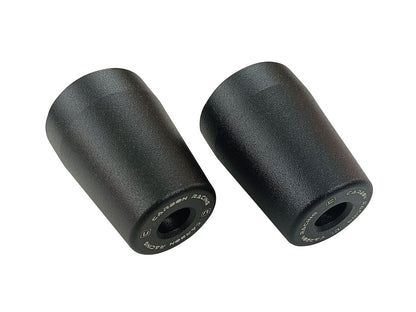 For Royal Enfield Guerrilla 450 Aluminium Bar End Sliders Pair, Black