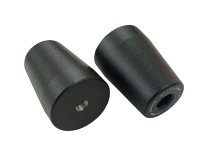 For Royal Enfield Guerrilla 450 Aluminium Bar End Sliders Pair, Black