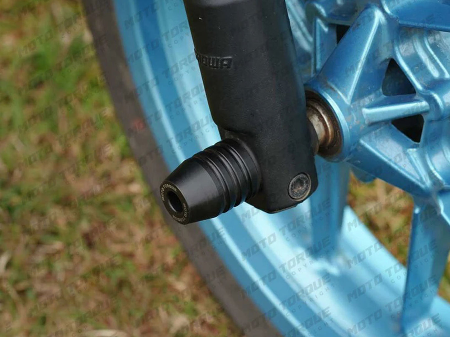 For Royal Enfield Guerrilla 450 Fork Sliders Pair, Black