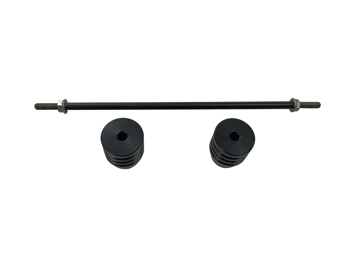 For Royal Enfield Guerrilla 450 Fork Sliders Pair, Black