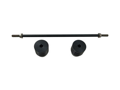For Royal Enfield Guerrilla 450 Fork Sliders Pair, Black