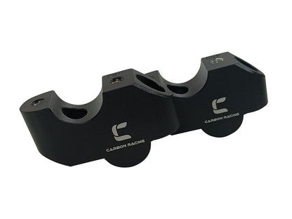 For Royal Enfield Guerrilla 450 Aluminium Handlebar Risers Pair, Black