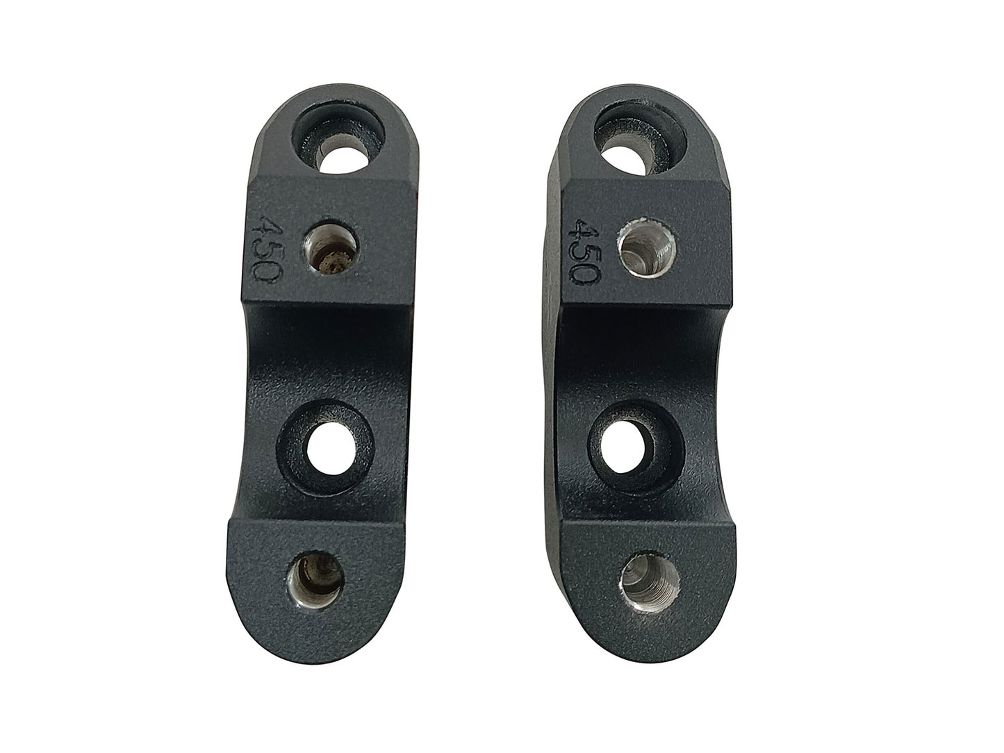 For Royal Enfield Guerrilla 450 Aluminium Handlebar Risers Pair, Black