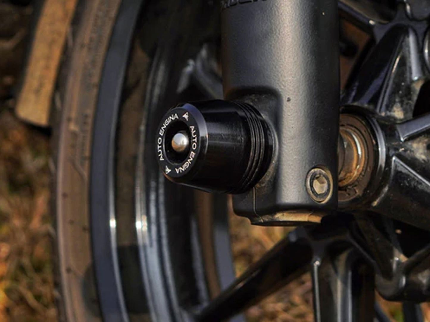 For Royal Enfield Guerrilla 450 Fork Sliders Pair Black