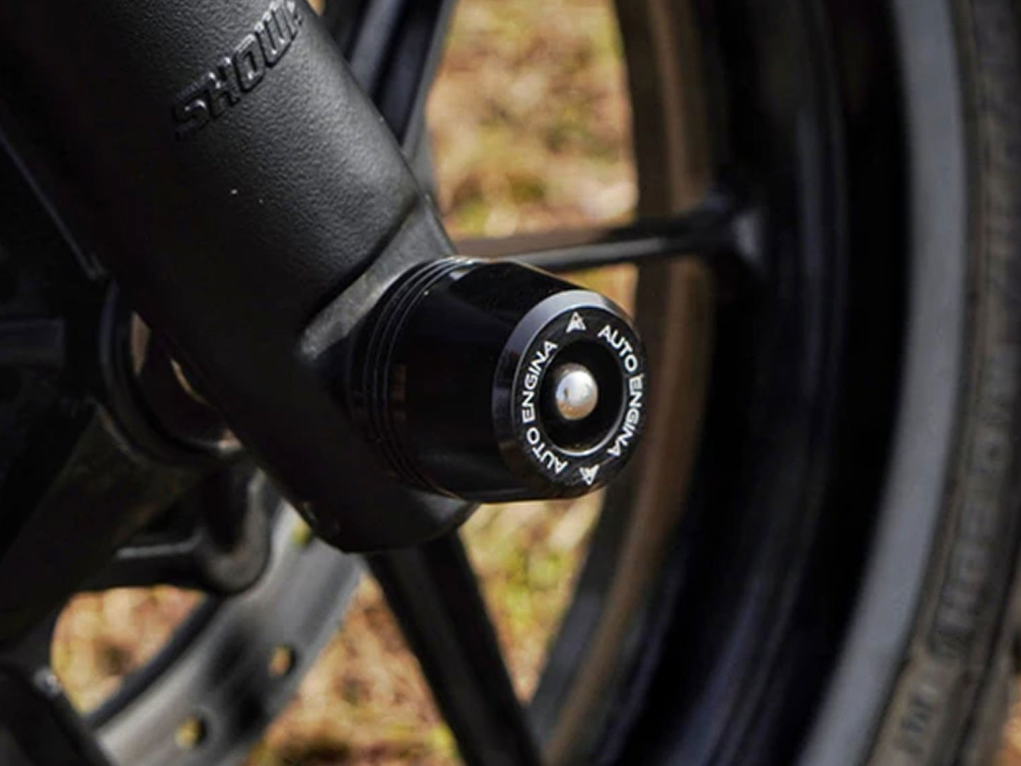 For Royal Enfield Guerrilla 450 Fork Sliders Pair Black
