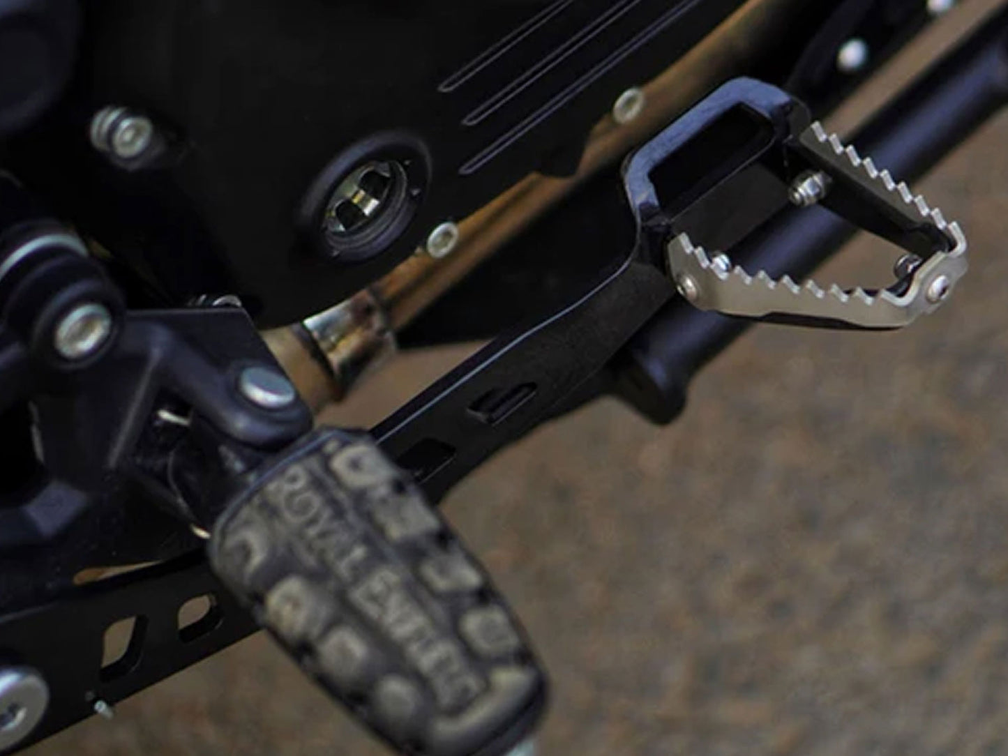 For Royal Enfield Guerrilla 450 Brake Pedal Black