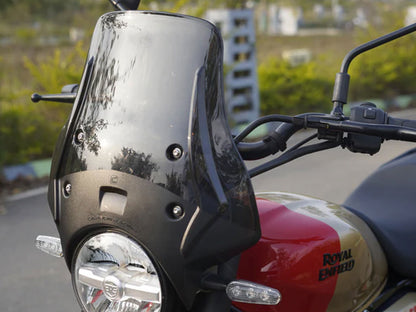 For Royal Enfield Guerrilla 450 Wandered Touring Smoked Screen / Windshield Kit