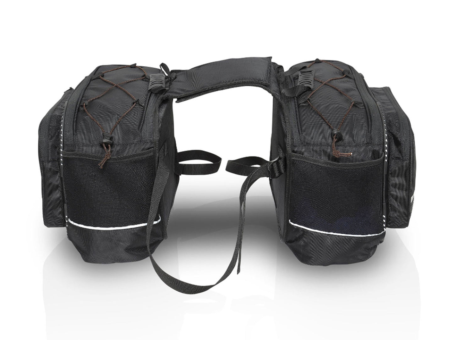 For Royal Enfield Guerrilla 450 Nylon Saddle Pannier Bags Black
