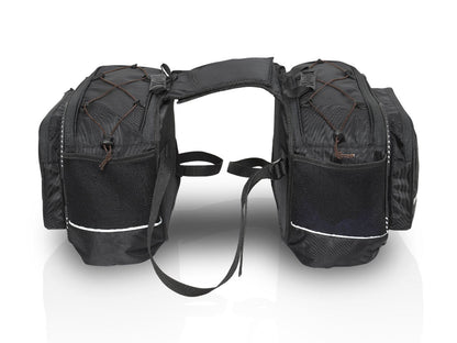 For Royal Enfield Guerrilla 450 Nylon Saddle Pannier Bags Black