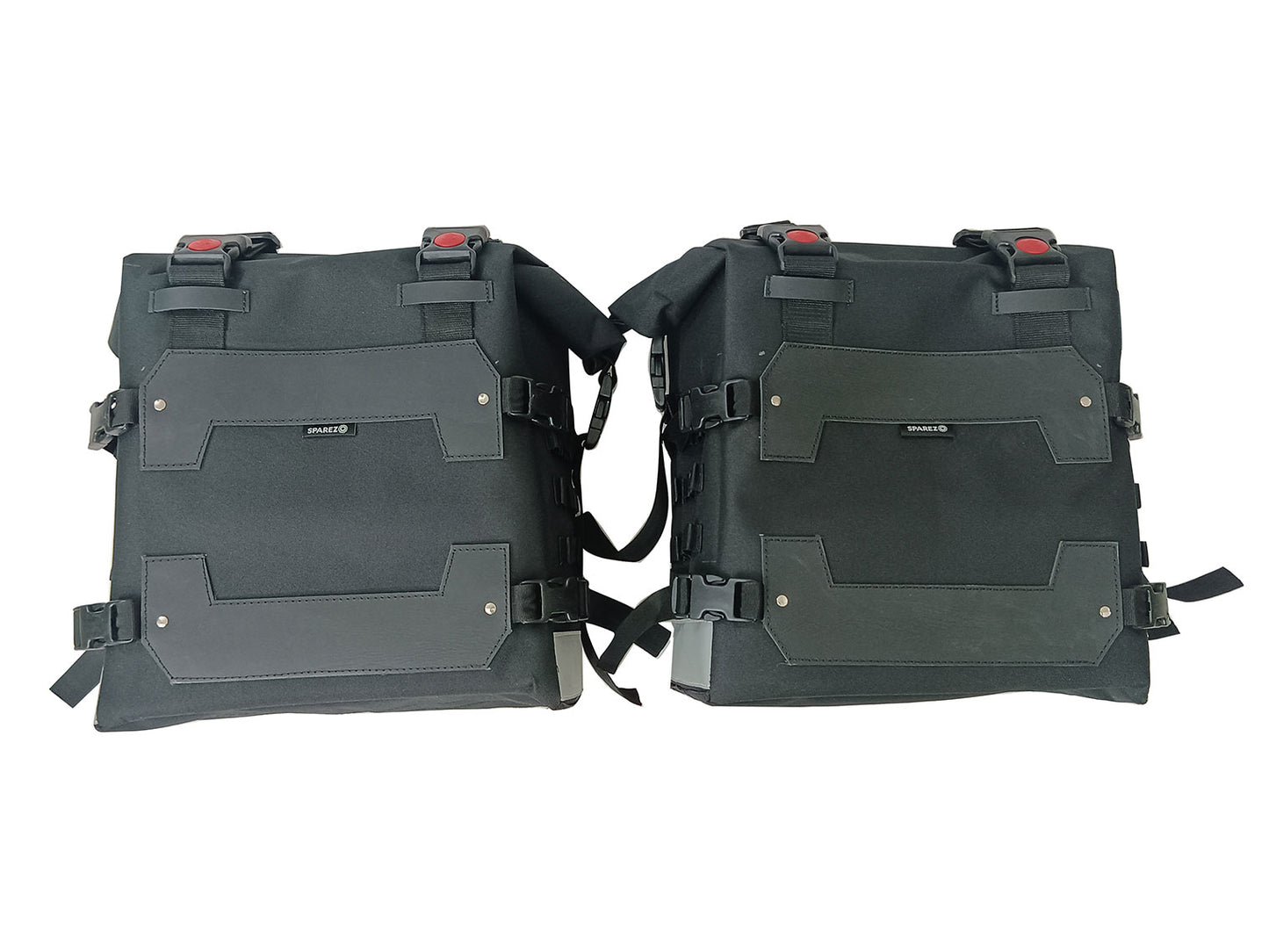 For Royal Enfield Guerrilla 450 Saddle Pannier Bags Pair Black D4