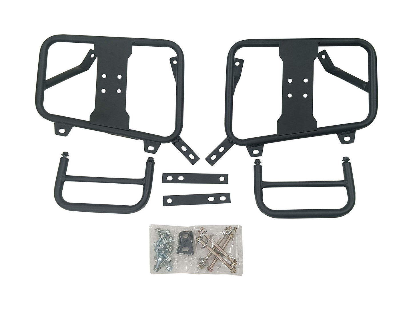 For Royal Enfield Guerrilla 450 Canvas Pannier Bags With Mounting D1