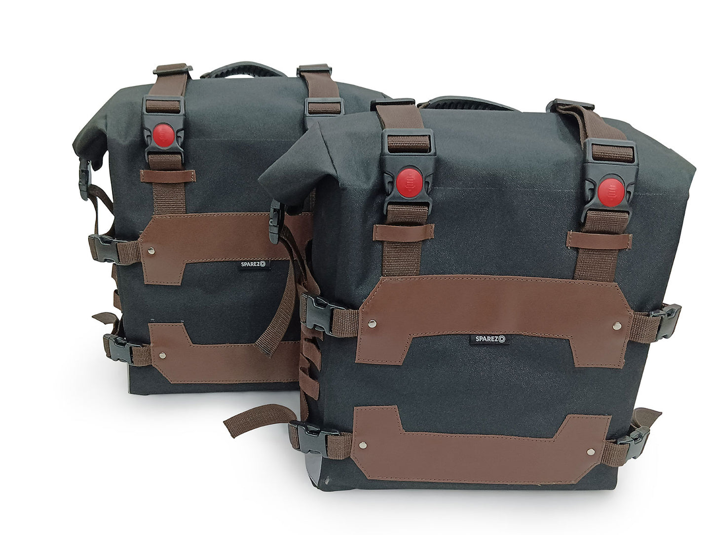 For Royal Enfield Guerrilla 450 Canvas Pannier Bags With Mounting D2