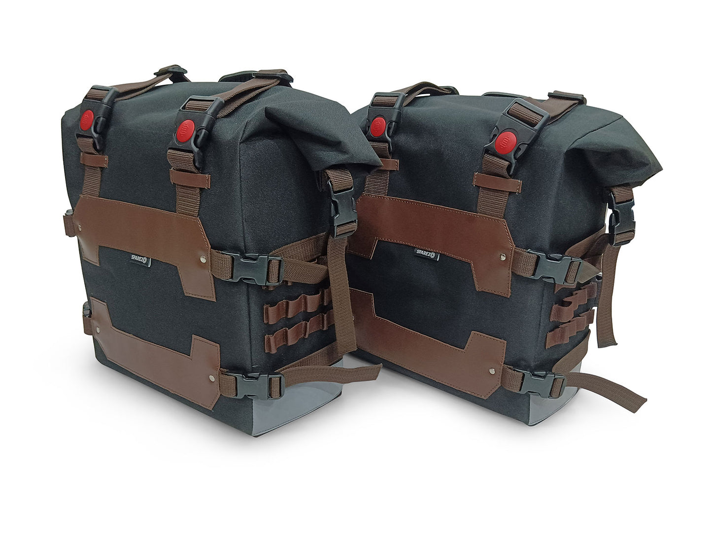 For Royal Enfield Guerrilla 450 Canvas Pannier Bags With Mounting D2