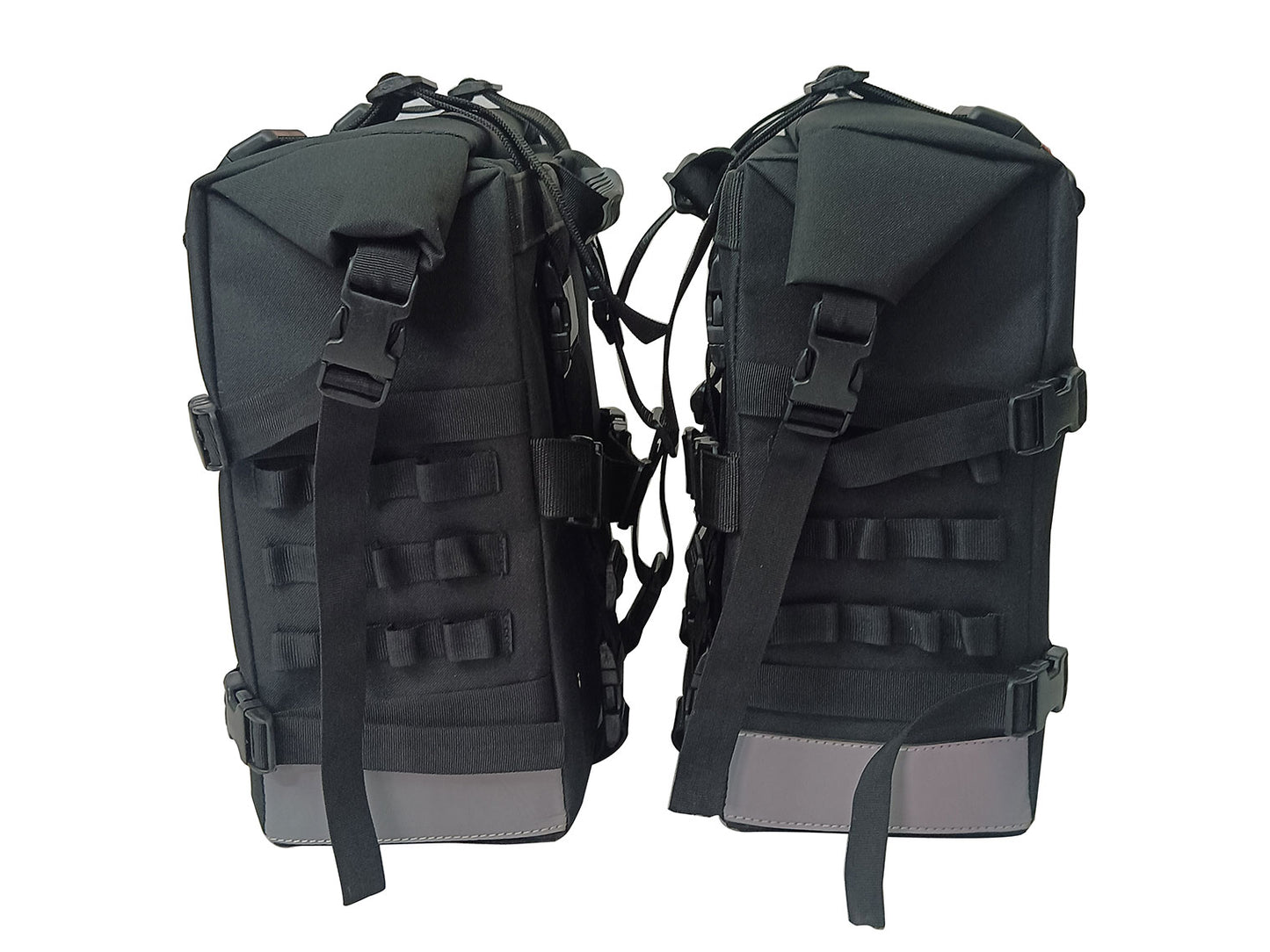 For Royal Enfield Guerrilla 450 Canvas Pannier Bags With Mounting D3