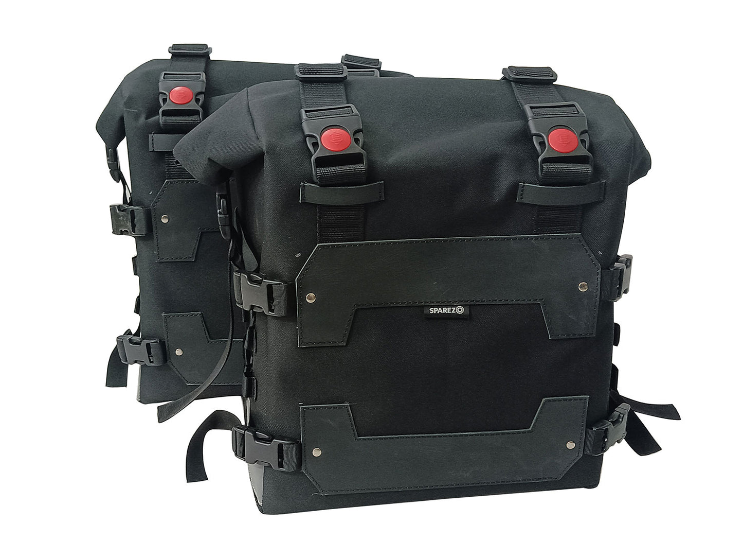 For Royal Enfield Guerrilla 450 Canvas Pannier Bags With Mounting D4
