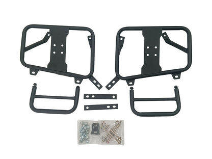 For Royal Enfield Guerrilla 450 Canvas Pannier Bags With Mounting D4