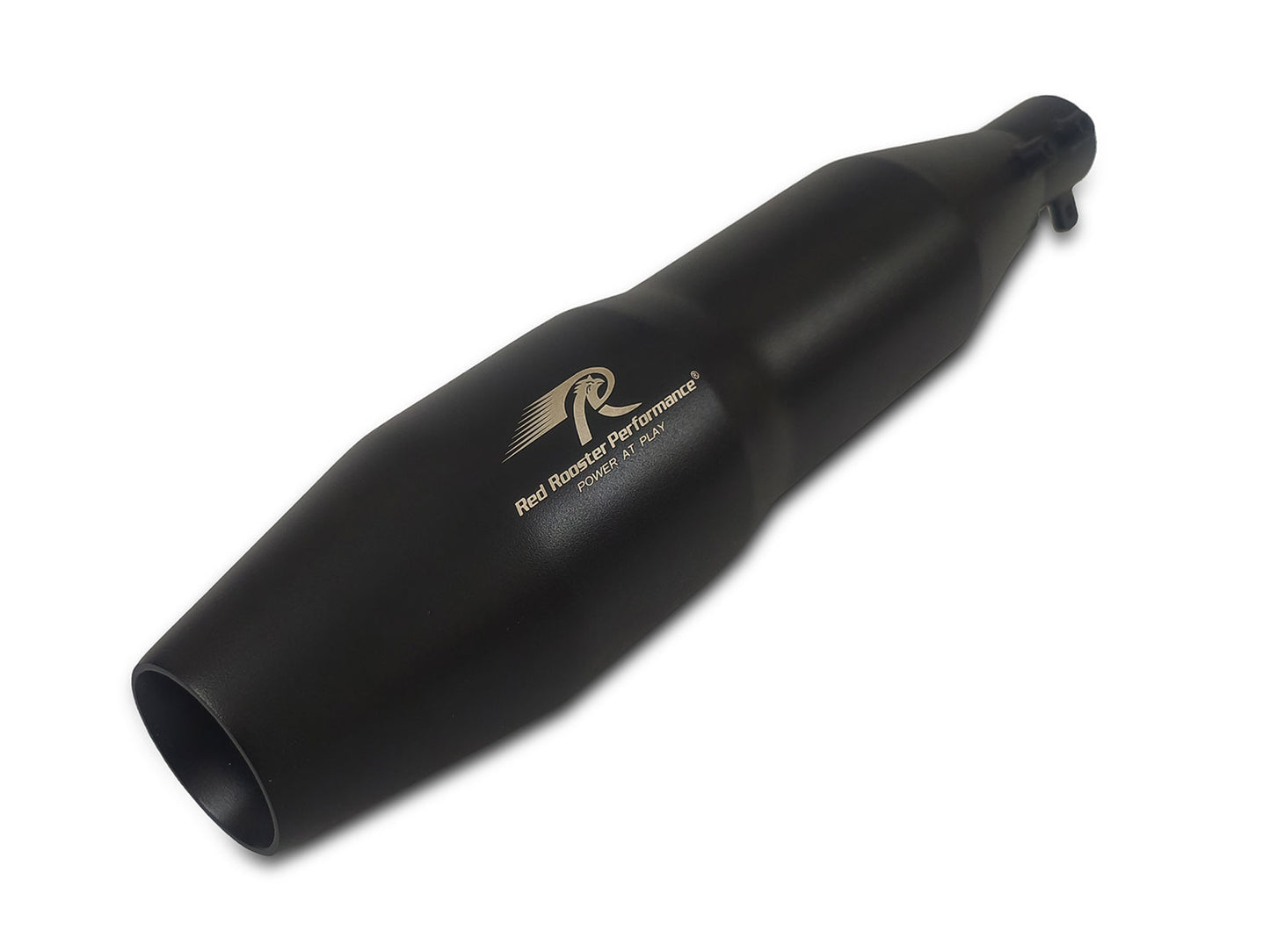 For Royal Enfield Guerrilla 450 Red Rooster Orion Exhaust Silencer Black