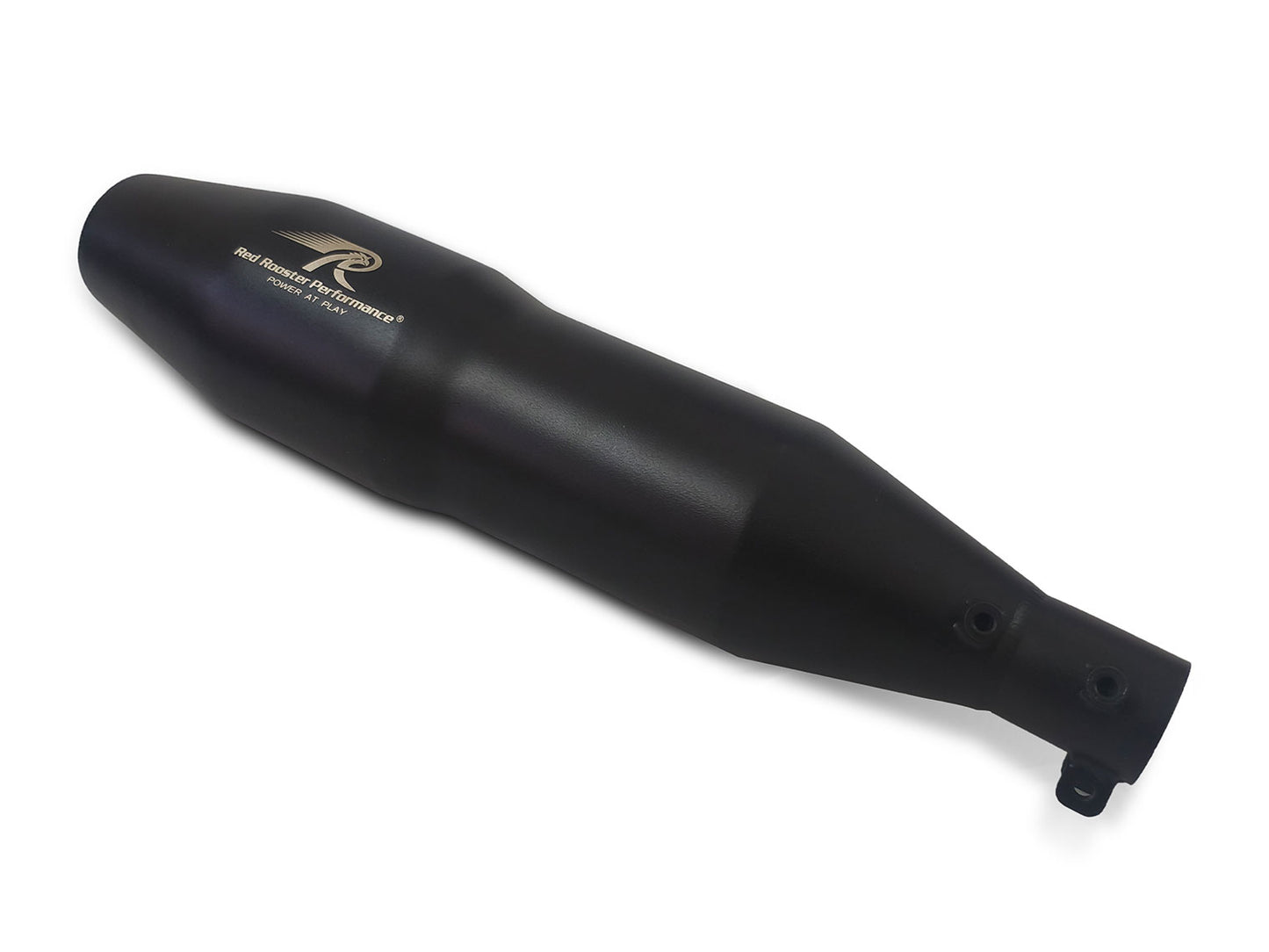 For Royal Enfield Guerrilla 450 Red Rooster Orion Exhaust Silencer Black