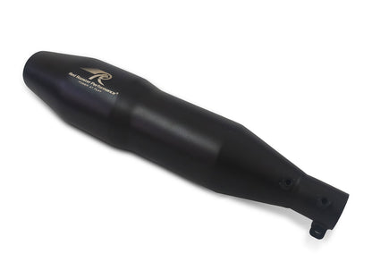 For Royal Enfield Guerrilla 450 Red Rooster Orion Exhaust Silencer Black