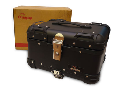 For Royal Enfield Guerrilla 450 Aluminum Pannier Top Box Black 35L D3